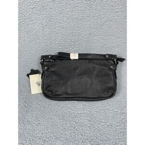 Maple Leaf Accessories Women's Black Purse NWT Leather Pebble 51651